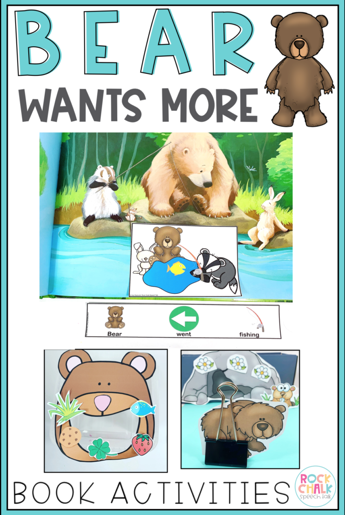 Bear Wants More Speech Therapy Activities