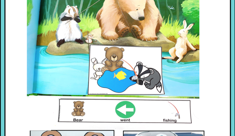 “Bear Wants More” activities for Speech Therapy